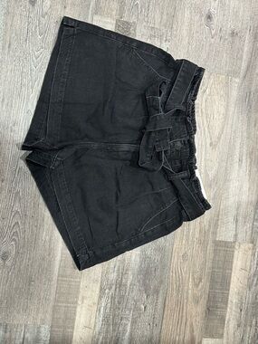 American Eagle Outfitters Black mom Jean Shorts
